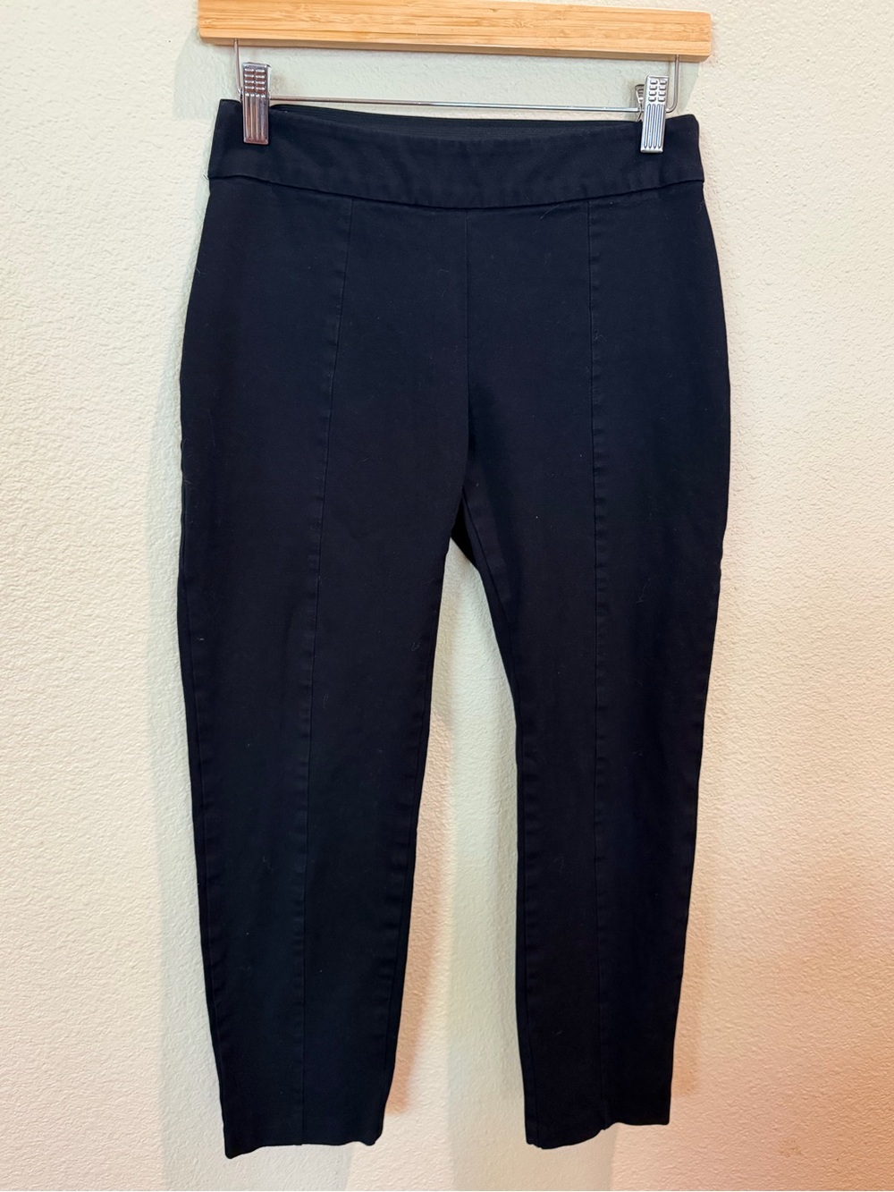 a new day Black Pull-On Slim Ankle Trousers